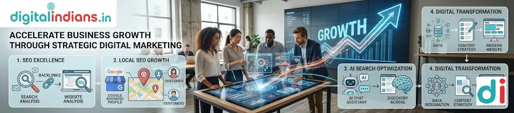 Business Growth Through Digital Marketing and Search Visibility