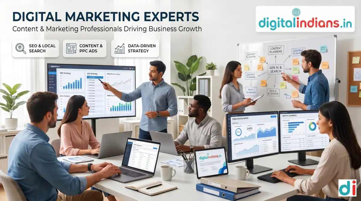 Content Marketing Experts creating SEO-friendly content strategies
