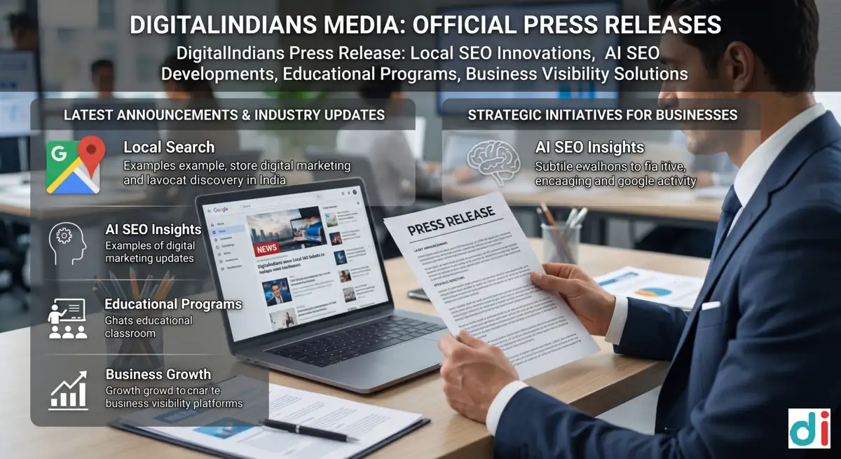 DigitalIndians Press Releases and Digital Marketing Media Updates