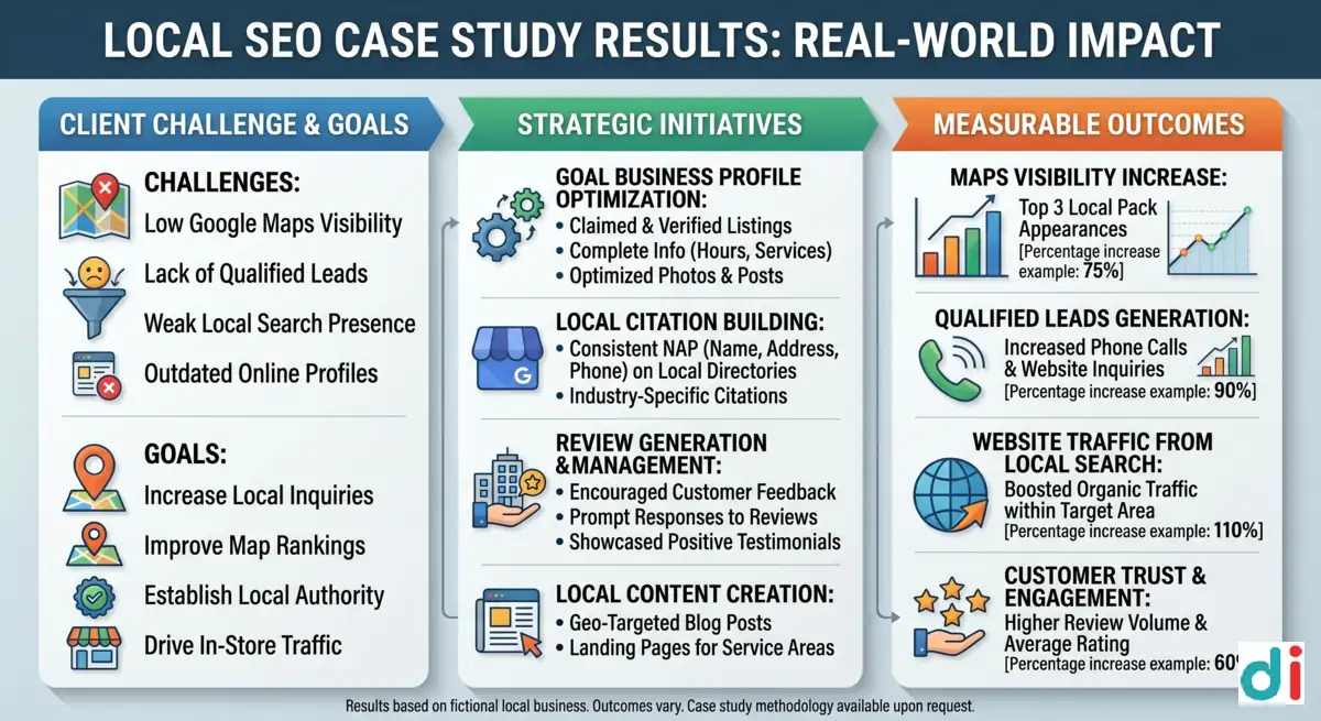 Local SEO Case Studies and Google Maps Ranking Success