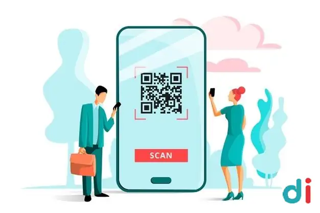 Smart Business QR Code connecting online and offline presence
